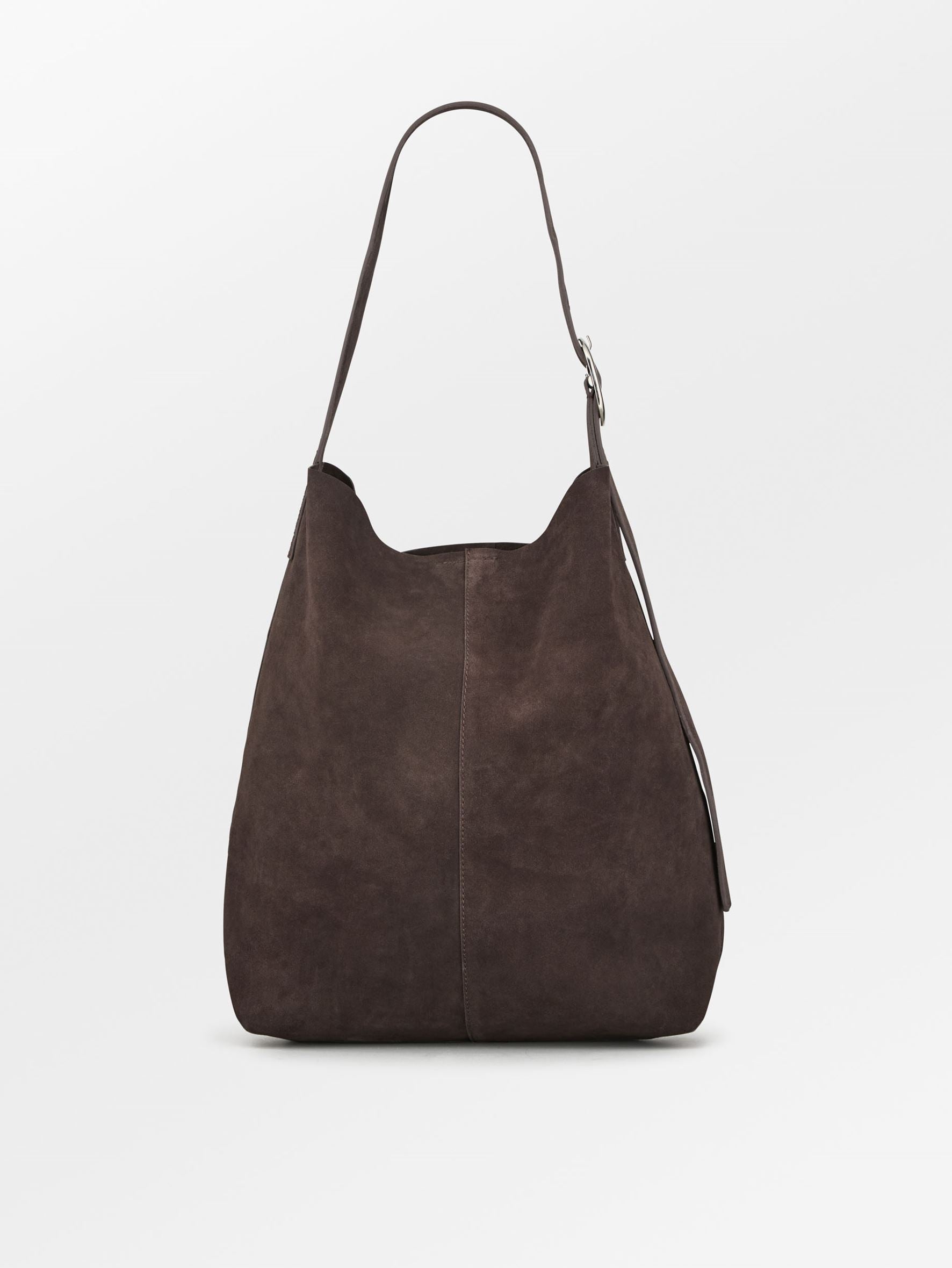 Suede Mae Buckle Bag OneSize Becksöndergaard.se