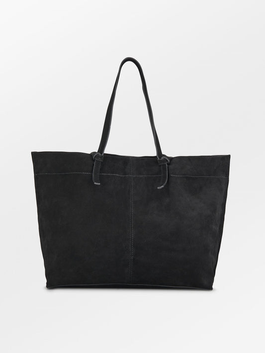 Becksöndergaard, Suede Veg Aubrey Bag - Black, bags, bags, bags