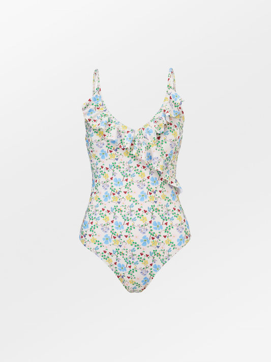 Ireni Bly Frill Swimsuit  Clothing Becksöndergaard.se