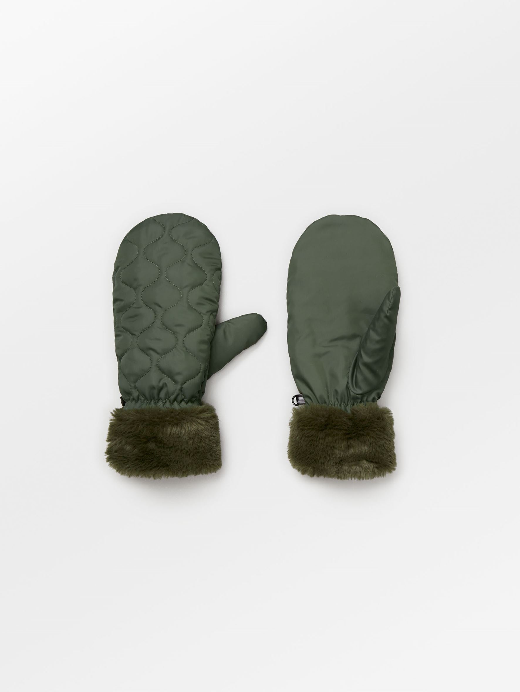 Becksöndergaard, Makara Puff Mittens - Cypress Green, archive, archive, winter accessories, archive, winter accessories, black week, black week