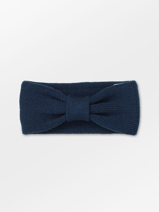 Becksöndergaard, Solid Emerald Cleo Headband - Navy Blue, archive, archive, archive