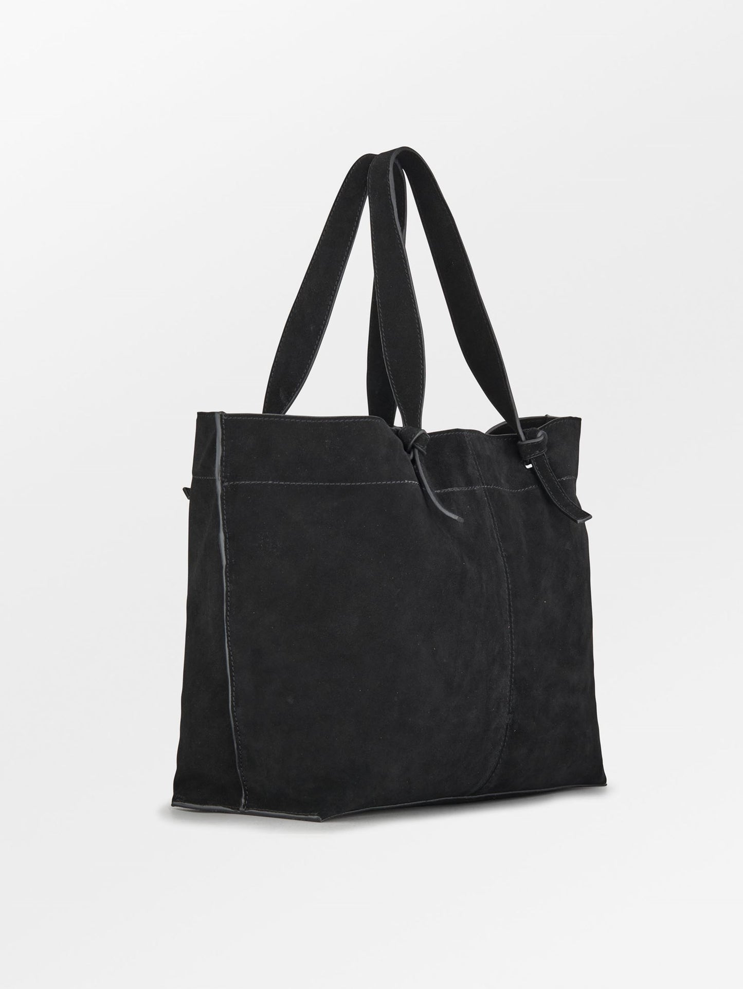 Becksöndergaard, Suede Veg Aubrey Bag - Black, bags, bags, bags