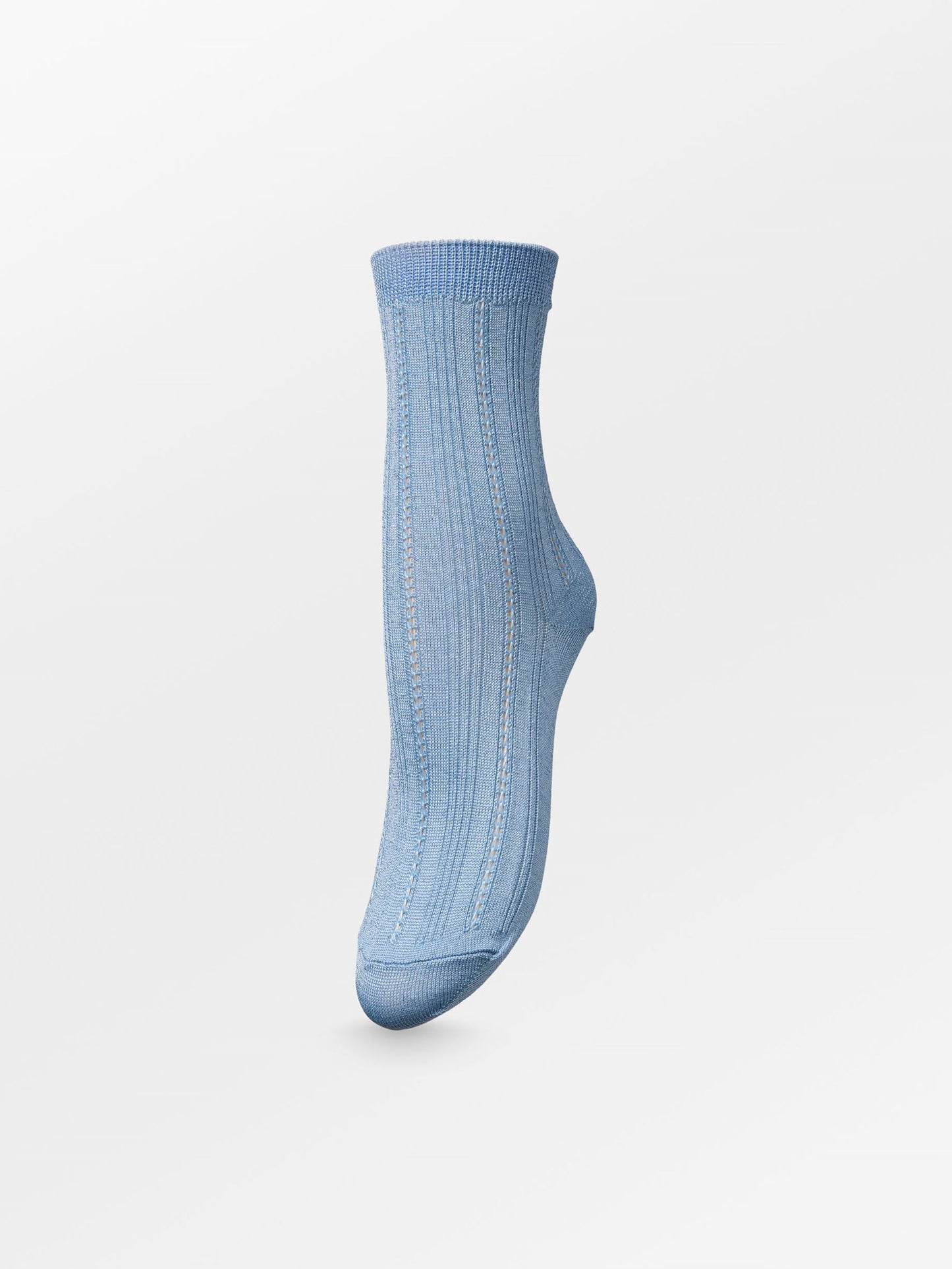 Glitter Drake Sock - Light Blue  Socks Becksöndergaard.se