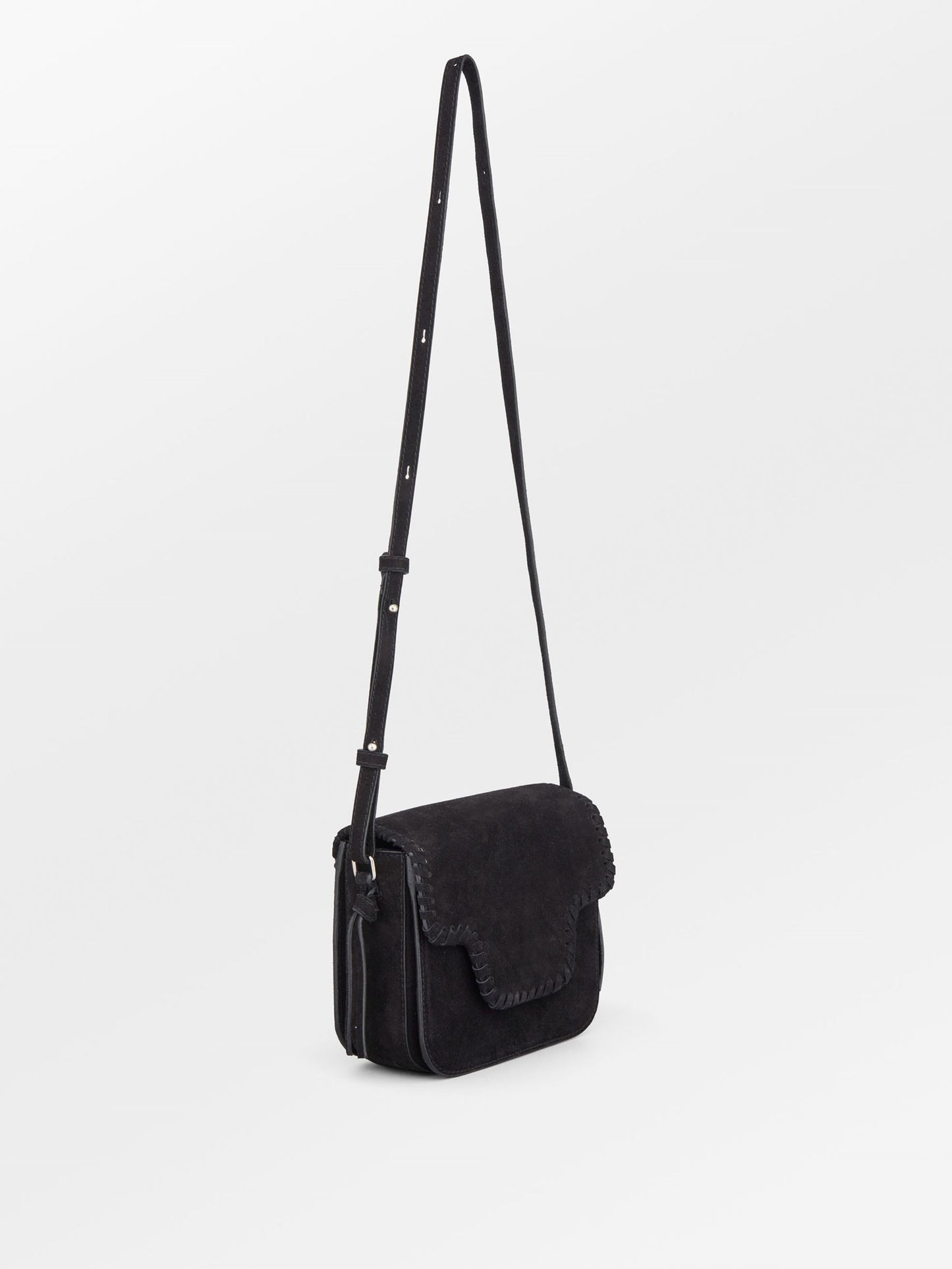 Suede Veg Iris Braid Bag OneSize Becksöndergaard.se