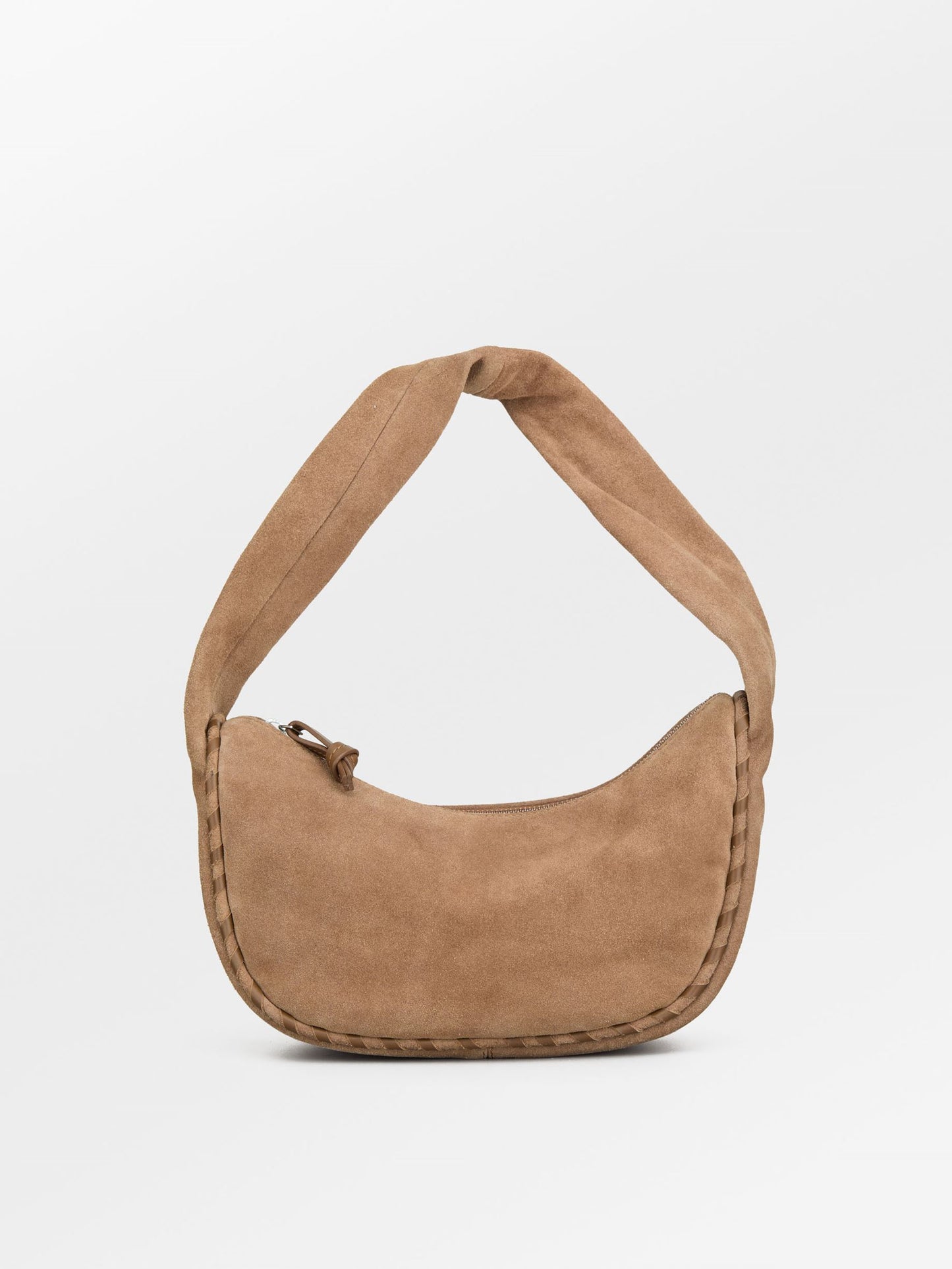 Suede Veg Talia Bag - Hazel Brown OneSize Becksöndergaard.se