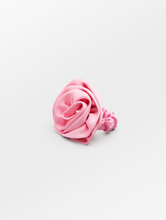 Satin Flower Hair Tie OneSize Becksöndergaard.se
