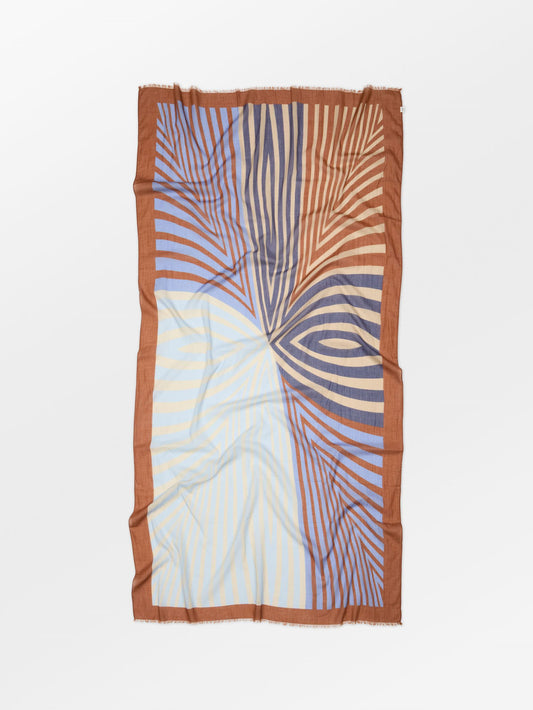 Becksöndergaard, Graphilia Cotta Scarf - Multi Col., scarves, mid season sale, mid season sale, scarves
