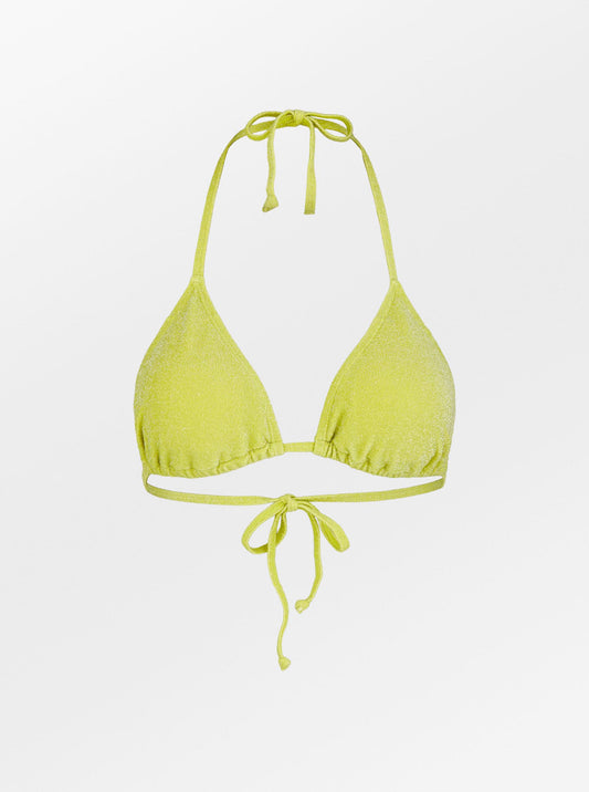 Becksöndergaard, Lara Bel Bikini Top - Limade Green, swimwear, swimwear