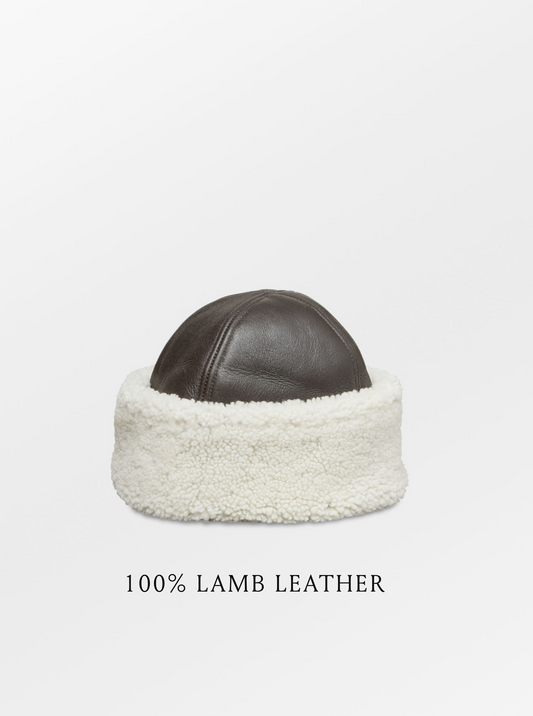 Dora Smooth Shearling Hat Clothing Becksöndergaard.se