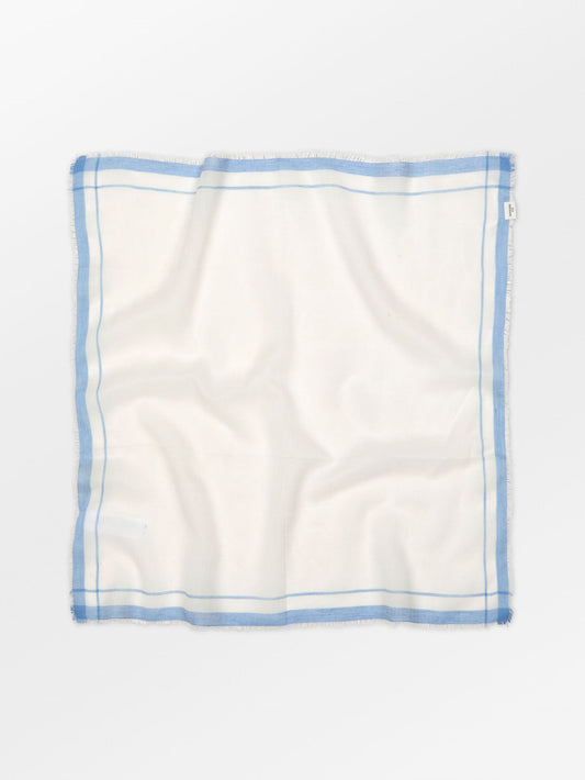 Becksöndergaard, Edgia Cowea Scarf - Regatta Blue, scarves, scarves, sale, sale, scarves