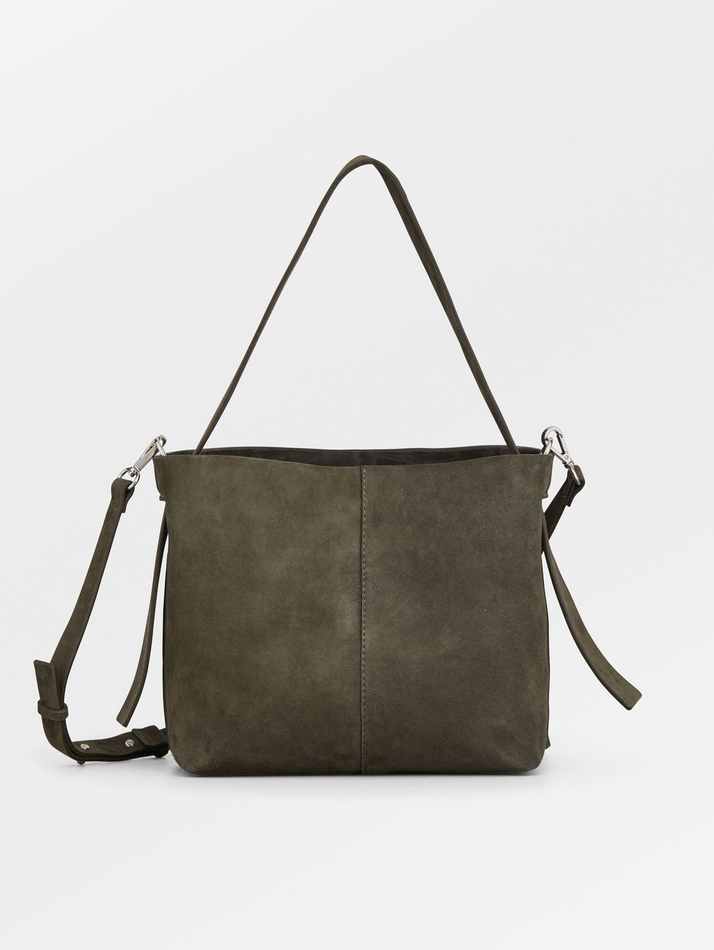 Suede Fraya Small Crossbody Bag - Green  OneSize Becksöndergaard.se