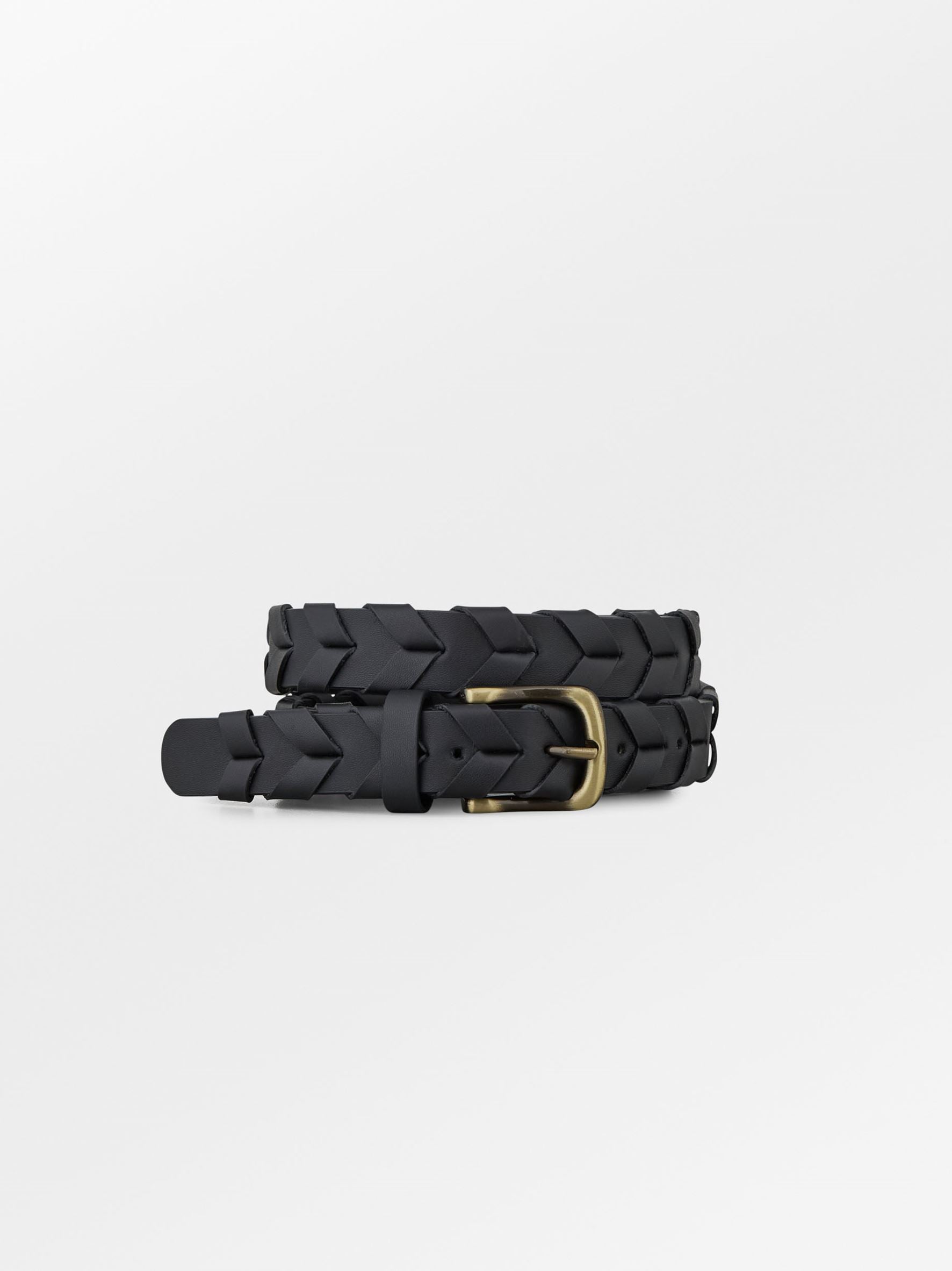 Braided Lena Leather Belt Clothing Becksöndergaard.se
