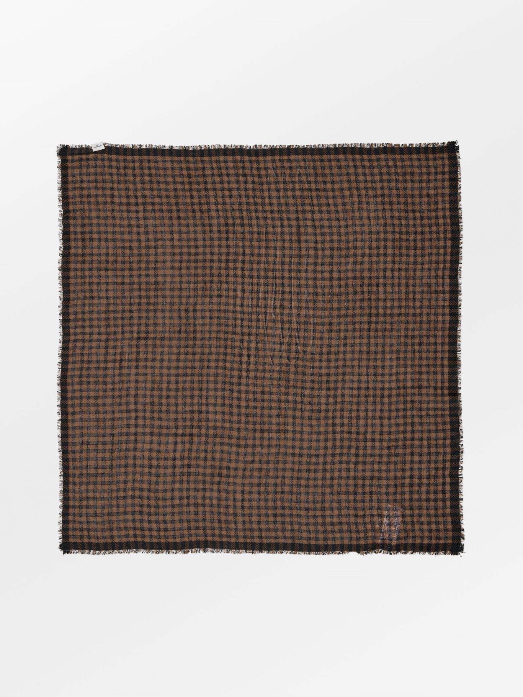 Gingham Wica Scarf OneSize Becksöndergaard.se
