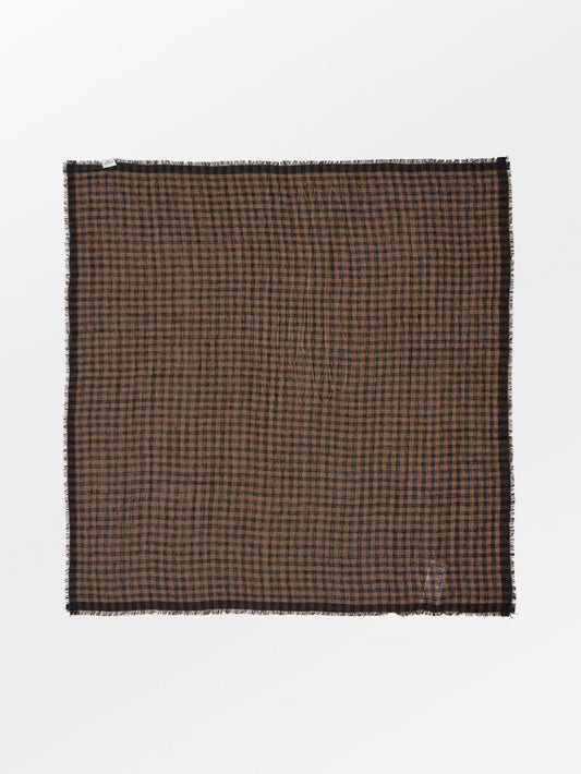 Gingham Wica Scarf OneSize Becksöndergaard.se