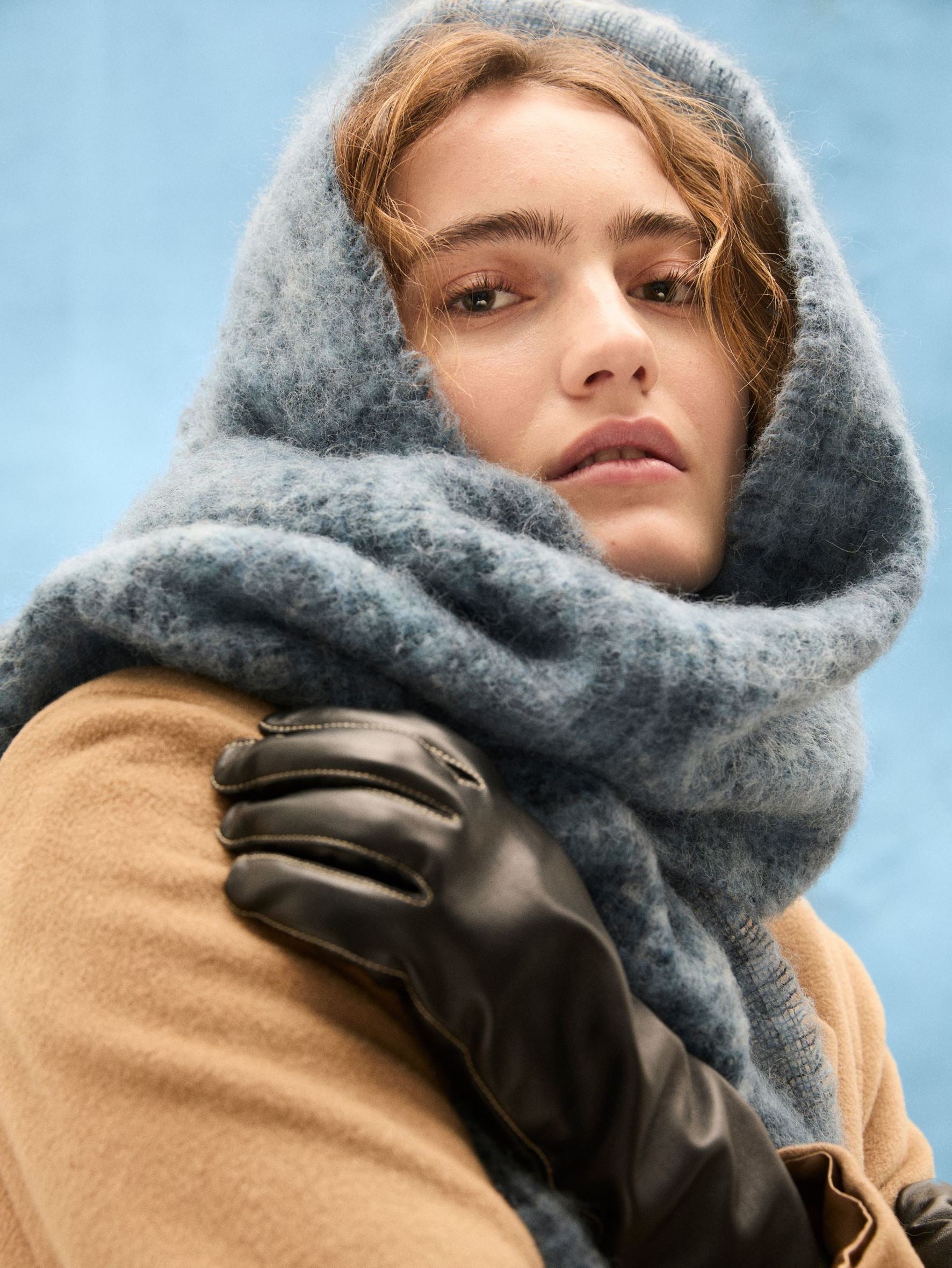 Long Smooth Leather Gloves Gloves Becksöndergaard.se