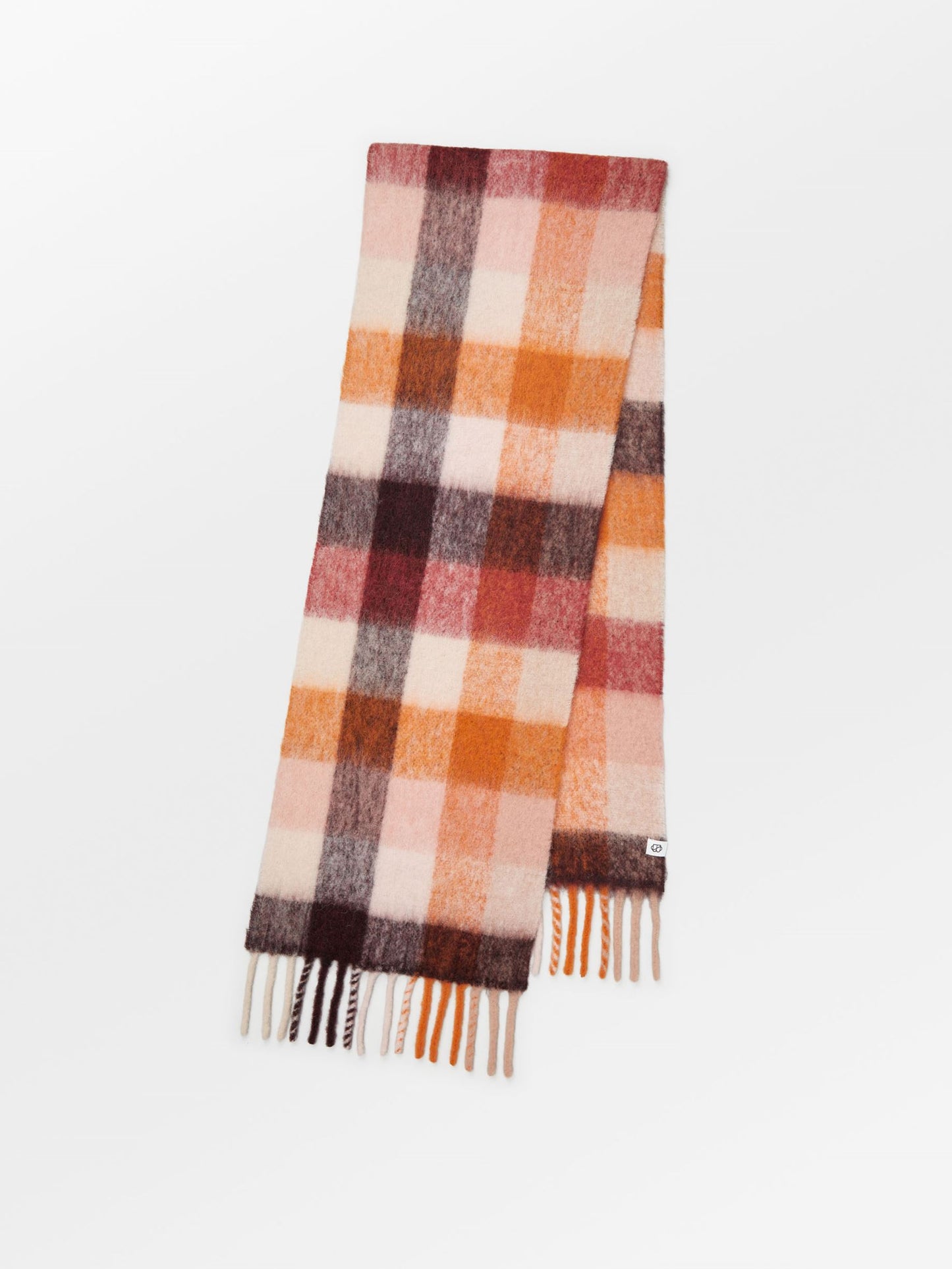 Becksöndergaard, Check Anilopa Scarf - Pink Peacock, archive, archive, sale, sale, black week, black week