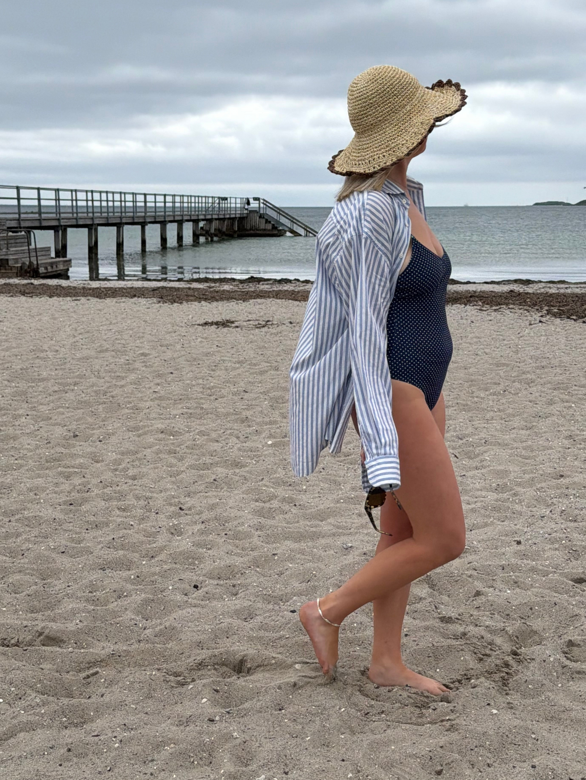 Polka Dot Bea Swimsuit Clothing Becksöndergaard.se