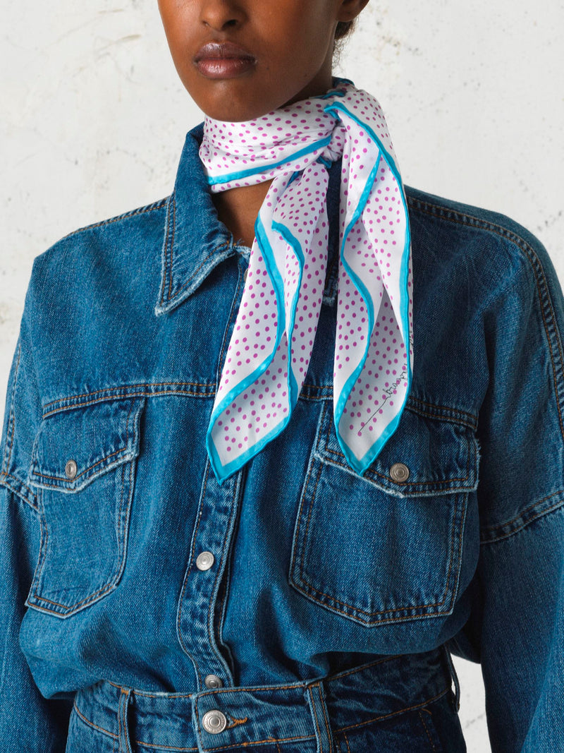 Dylan Dot Scarf  OneSize Becksöndergaard.se