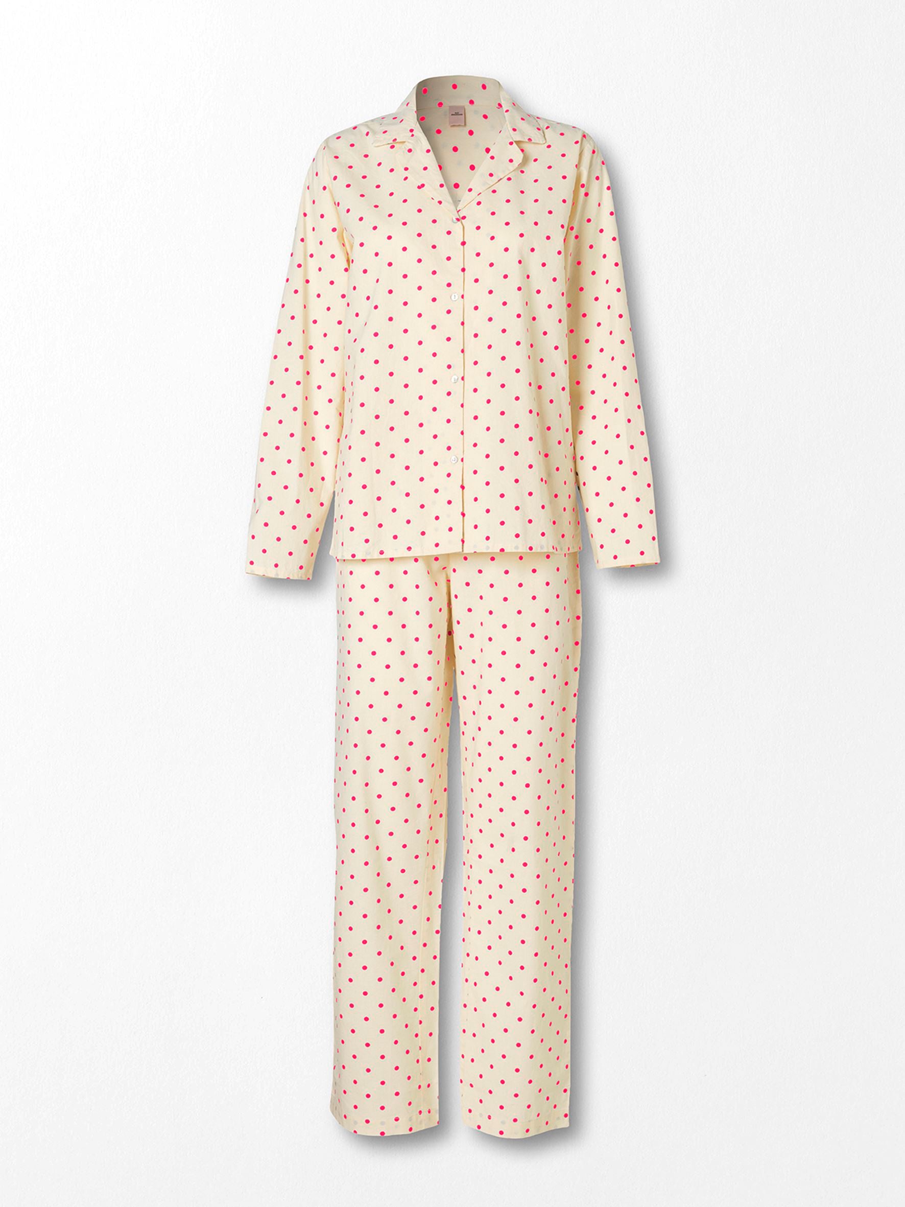 Dot Pyjamas Set - Pink  Clothing Becksöndergaard.se