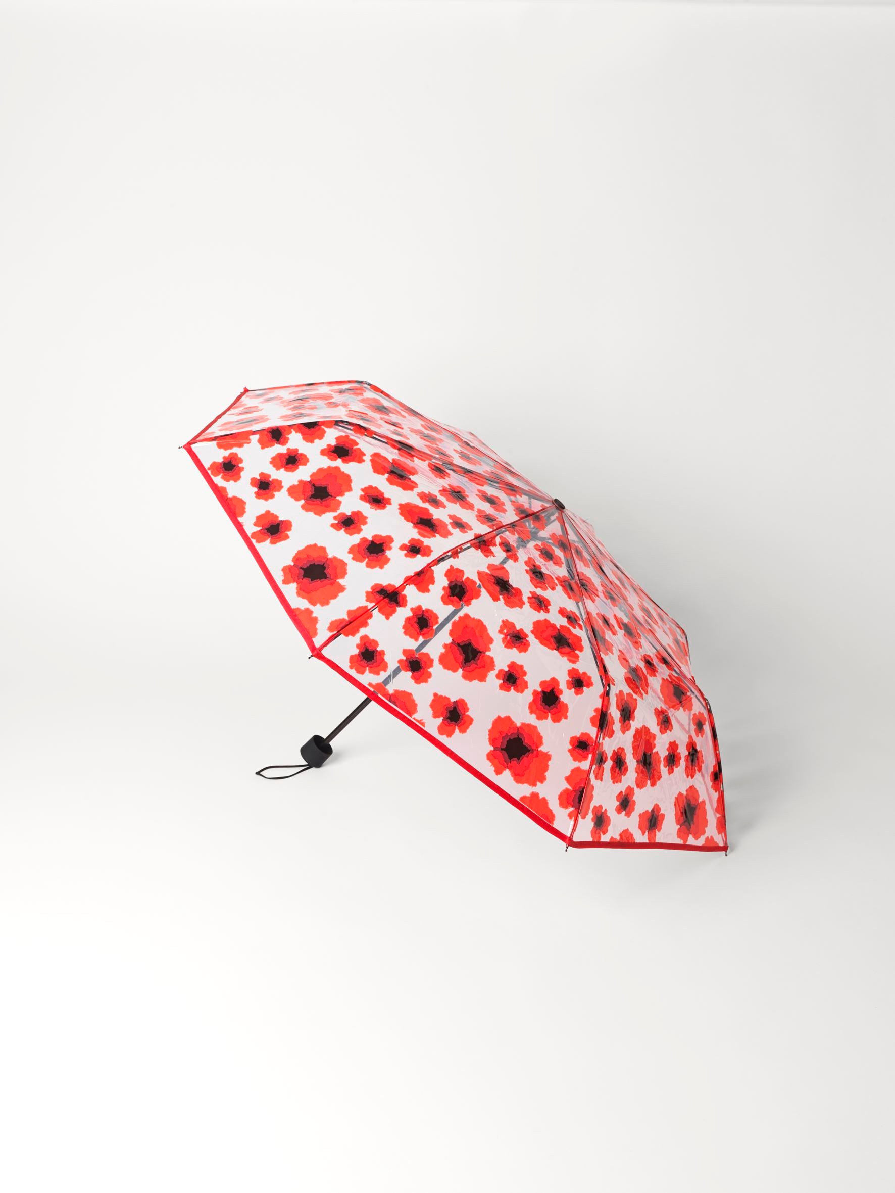 Poppy Transparent Umbrella  OneSize Becksöndergaard.se