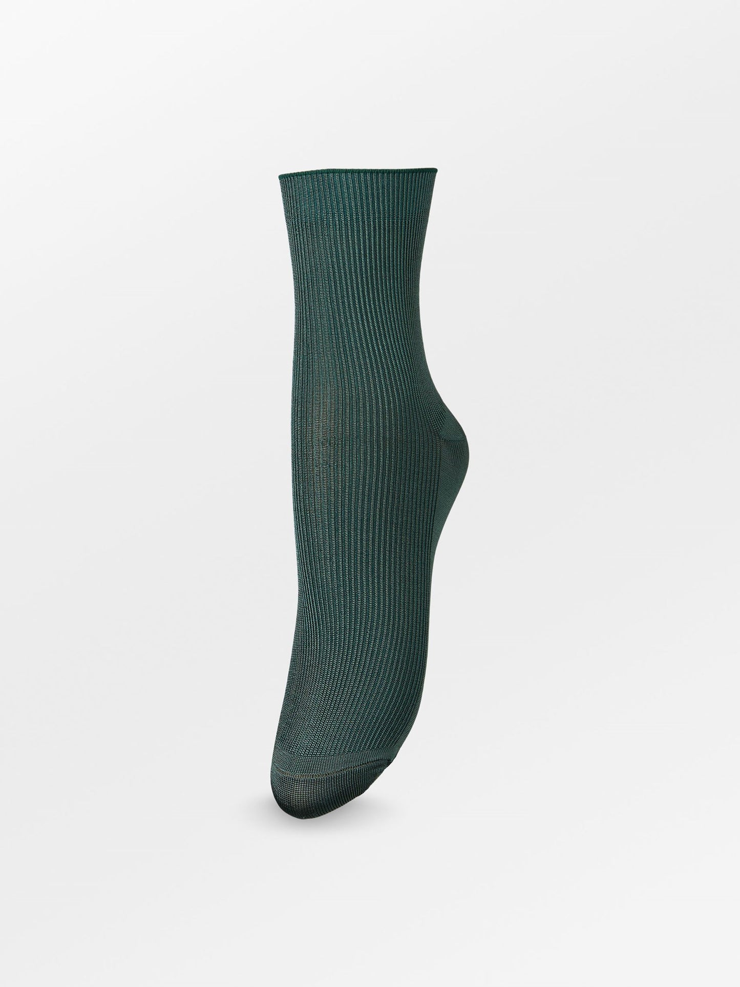 Becksöndergaard, Alma Solid Sock - Green, socks, archive, archive, sale, sale, socks