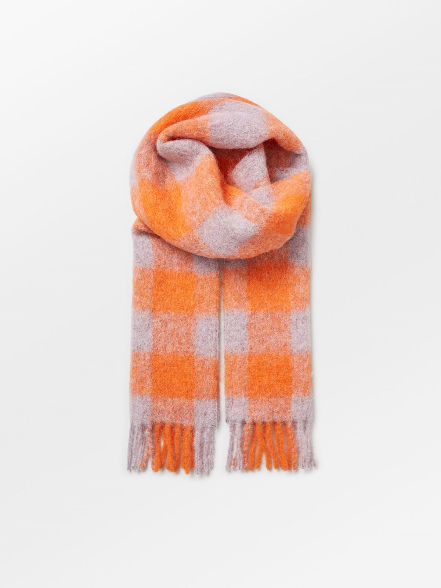 Becksöndergaard, Check Mincho Scarf - Orchid Pink, archive, archive, sale, sale