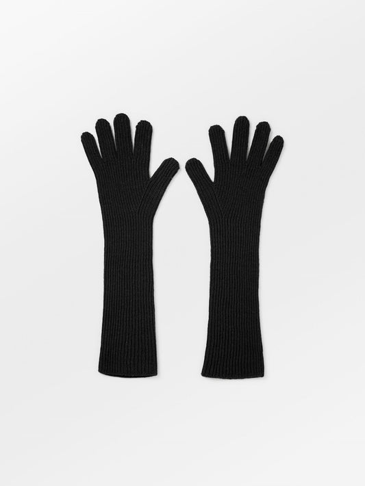 Becksöndergaard, Woona Long Gloves - Black, archive, sale, sale, archive