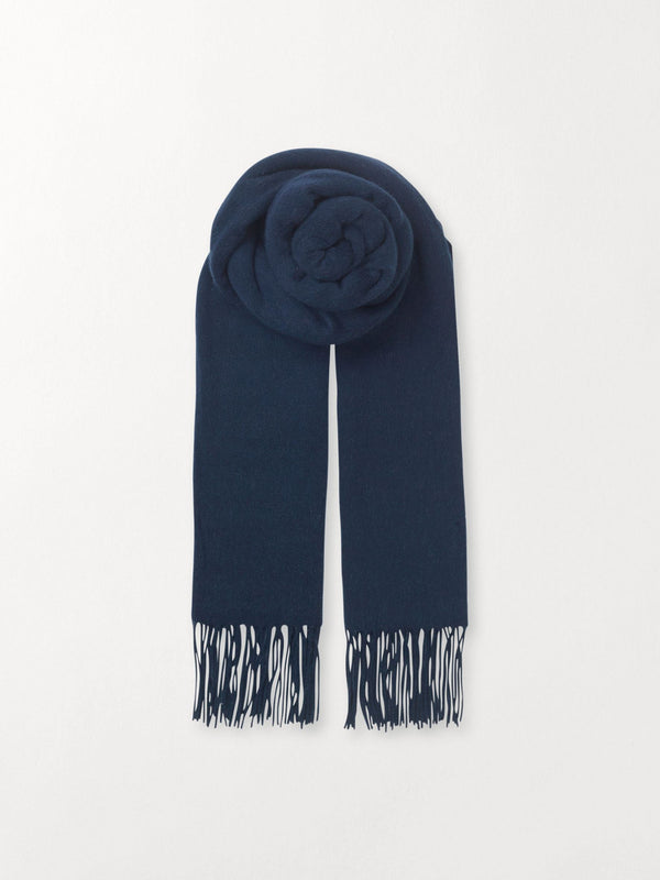 Becksöndergaard, Crystal Edition Scarf - Dark Blue, scarves, scarves, scarves