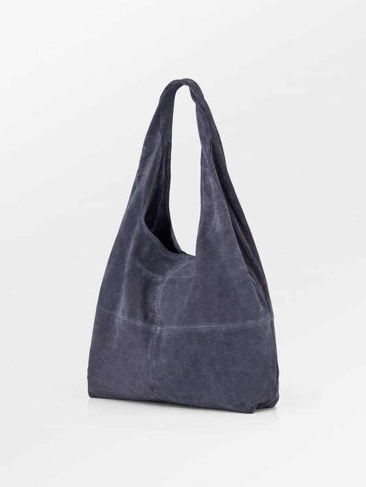 Suede Dalliea Shopper Bag - Dark Blue  OneSize Becksöndergaard.se