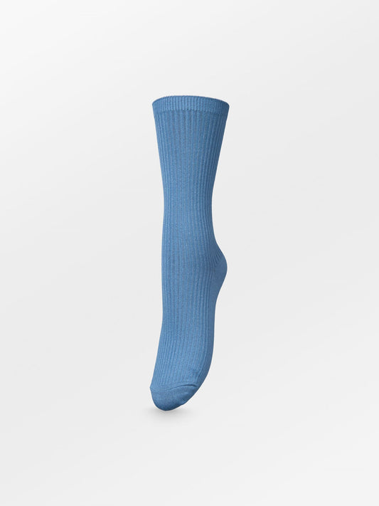 Telma Solid Sock - Blue  Socks Becksöndergaard.se