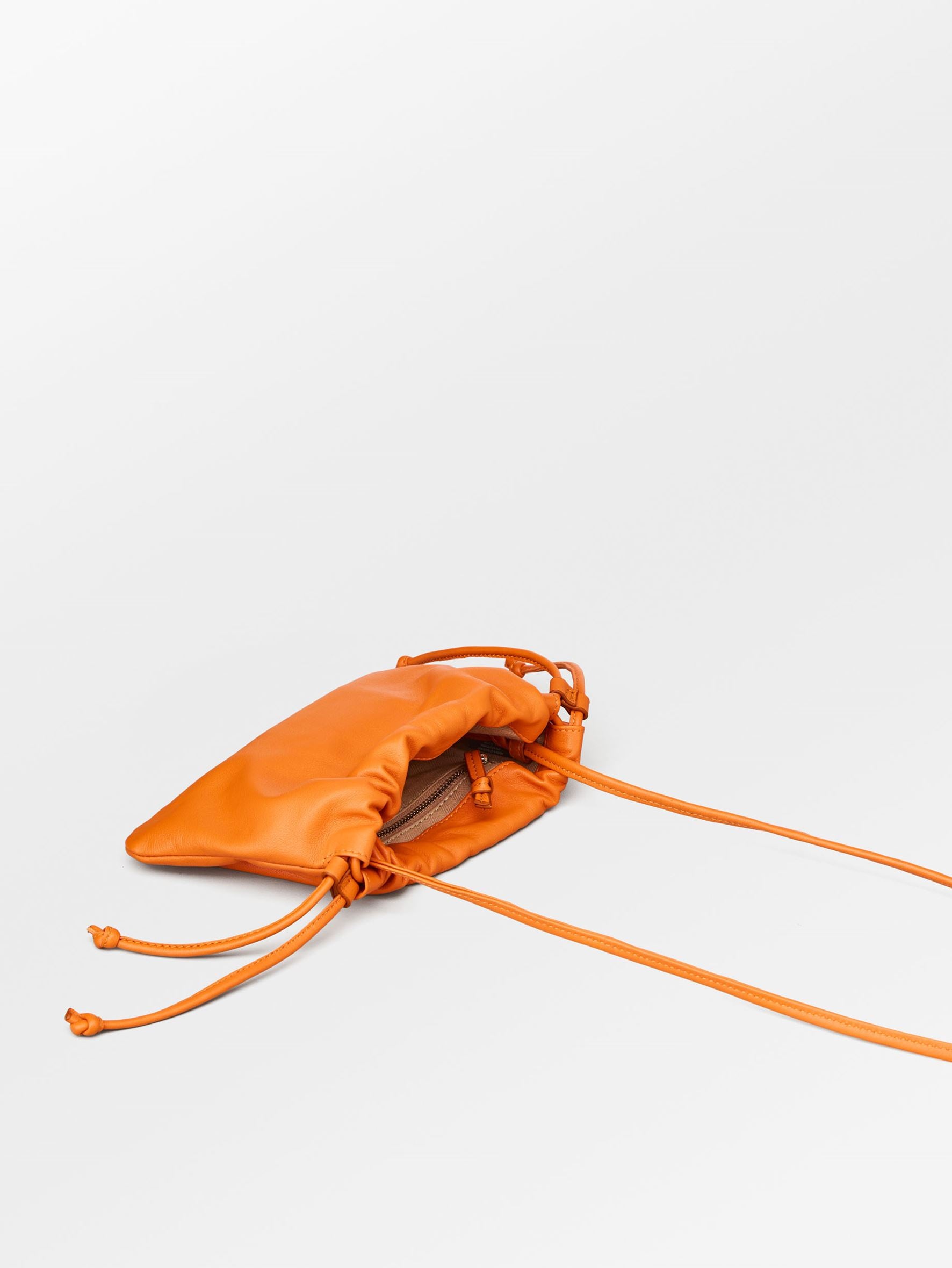 Lamb Adalyn Leather Bag - Orange  OneSize Becksöndergaard.se