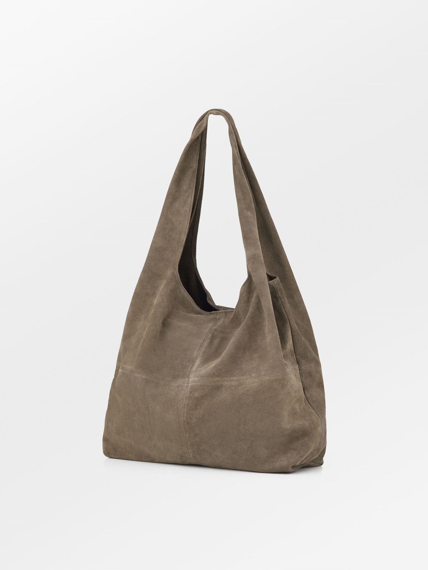 Suede Dalliea Shopper Bag - Light Brown  OneSize Becksöndergaard.se