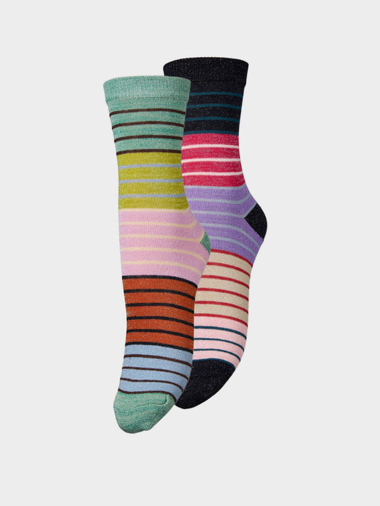 Tippa Stripe Sock 2 Pack  Socks Becksöndergaard.se