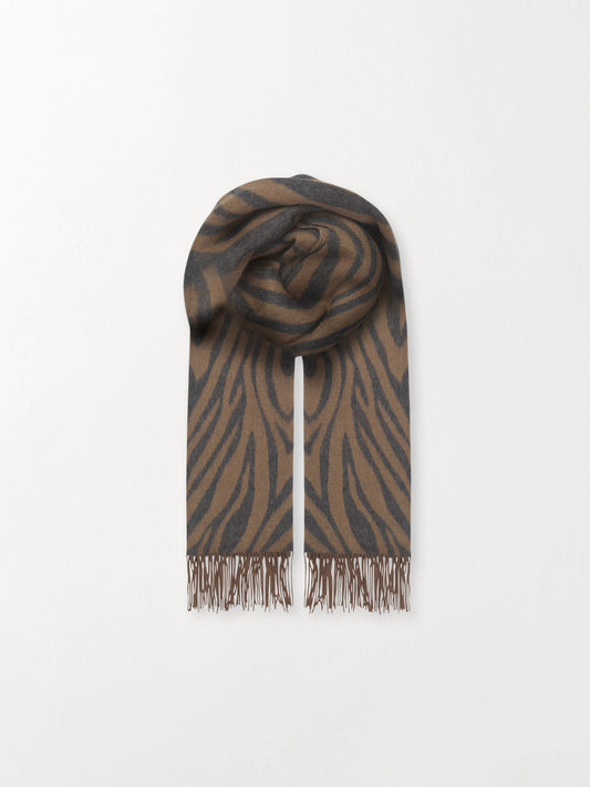 Rumi Zebra Scarf  OneSize Becksöndergaard.se