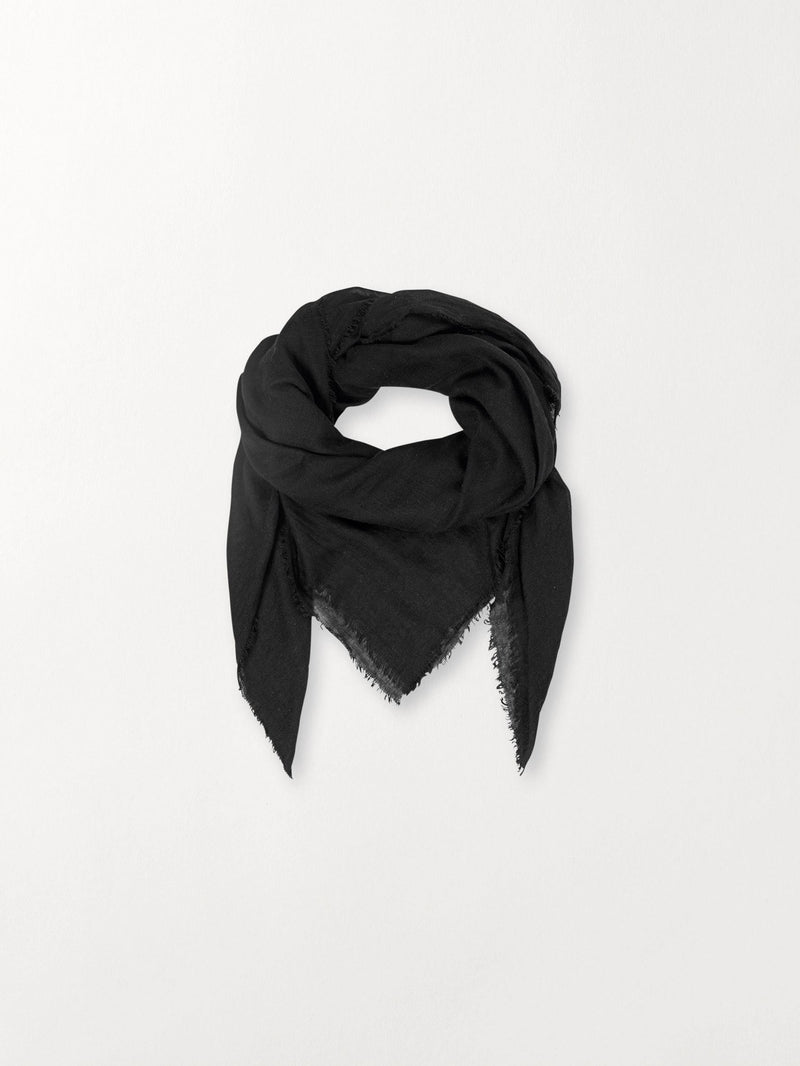 Becksöndergaard, Mill Scarf - Black, scarves, scarves, sale, sale, scarves