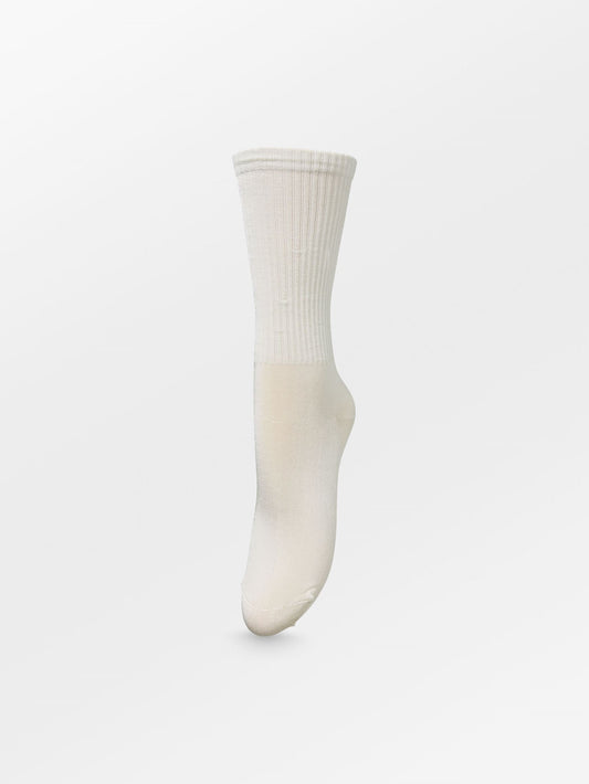 Becksöndergaard, Lauce Beck Visca Socks - Birch White, socks, archive, archive, sale, sale, socks